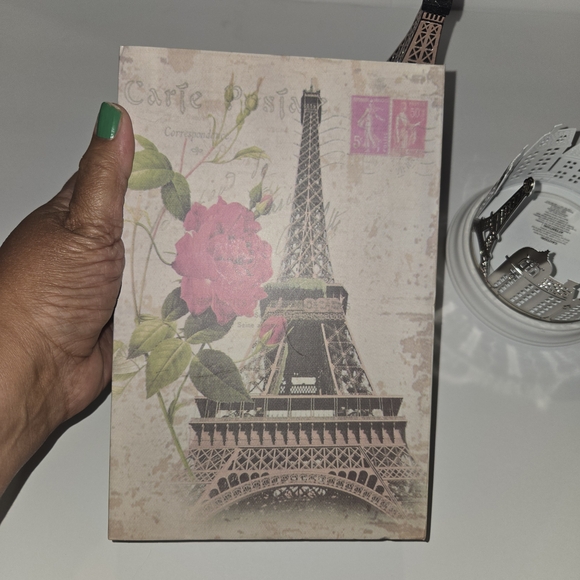 Bath & Body Works Eiffel Tower Sanitizer Holder, Candle Holder, And Book Safe - Picture 7 of 12